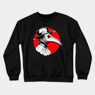 Plague doctor. Party like it's 1347. Crewneck Sweatshirt